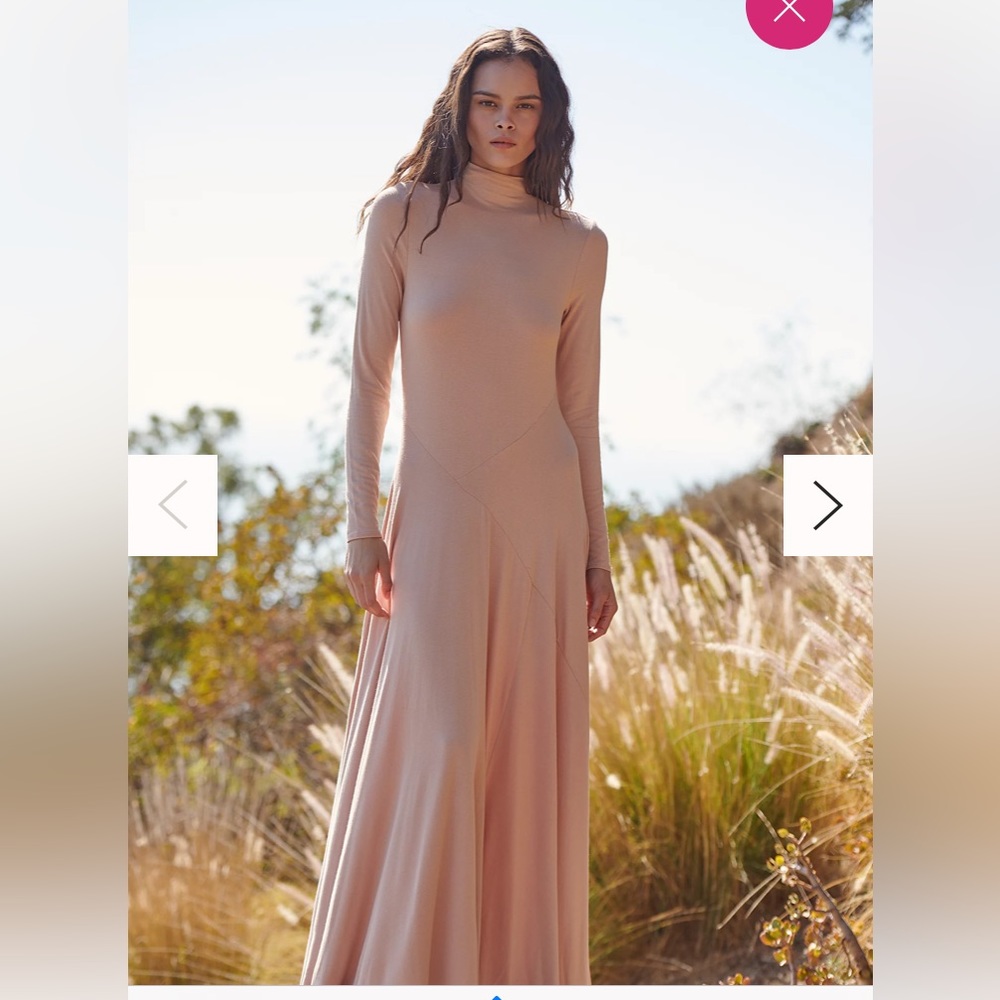 Free People Pescado maxi dress in Natural, XS